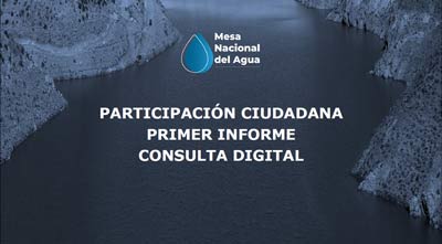 primer informe consulta digital mesa nacional del agua